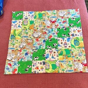 Handmade Colorful Patchwork Baby thick flannel Blanket